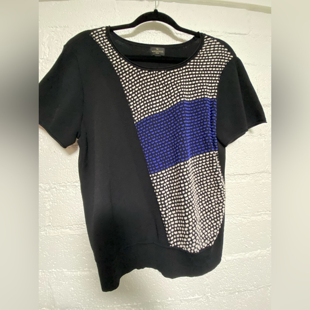 Worthington PXL Sweater Blouse Shirt